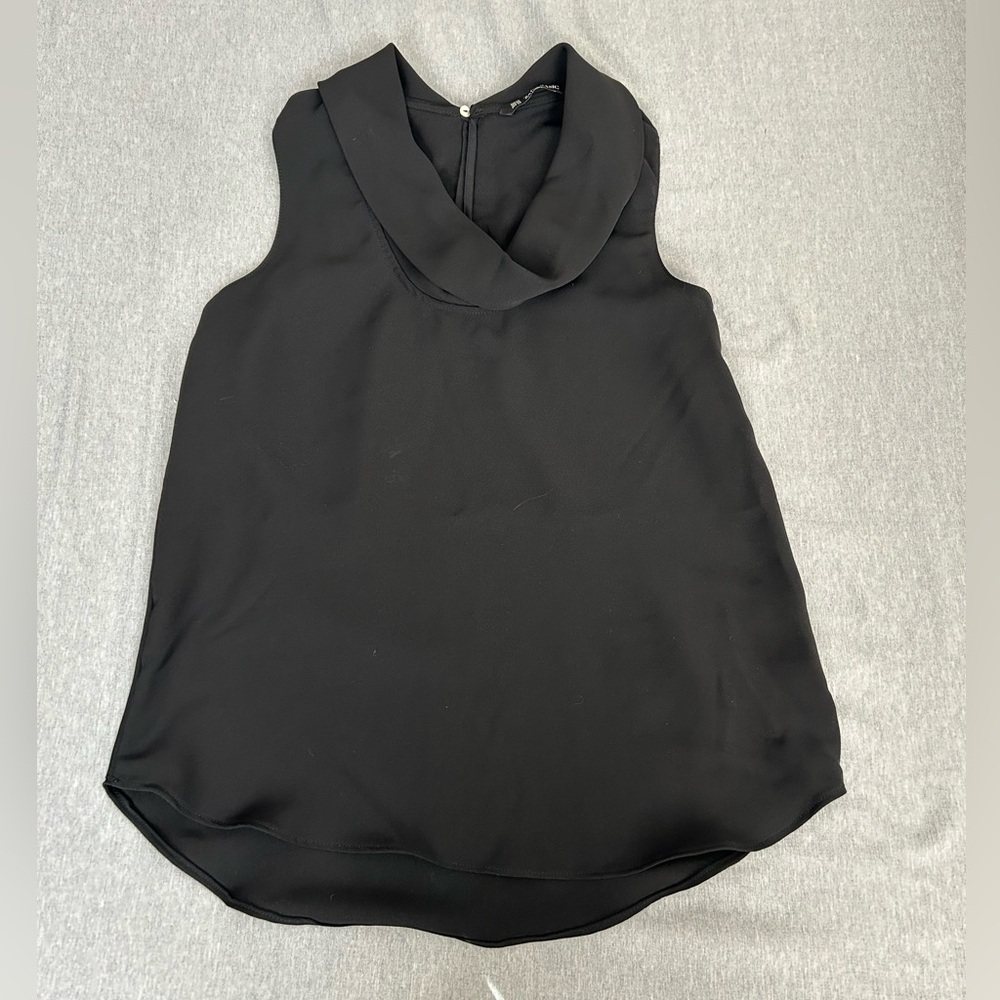 Zara Black Sleeveless Tank Top